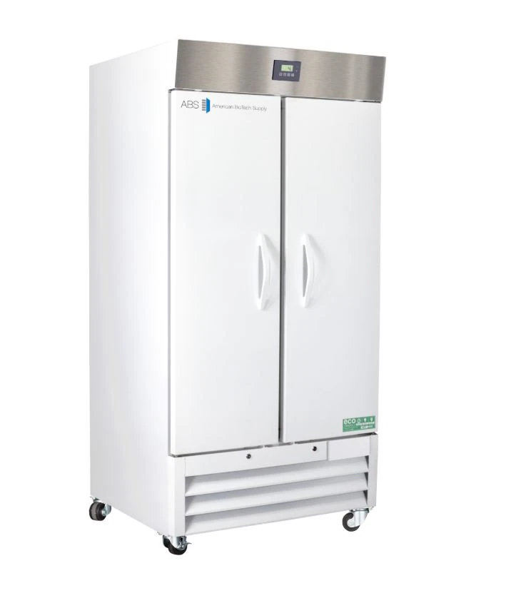 American Biotech Supply Lab Refrigerator, 36 Cu Ft, 2 Solid Doors, Right Hinge, 1-10°C, Cycle Defrost, 01KT0J098PVNZD23GRTTGTWDH3