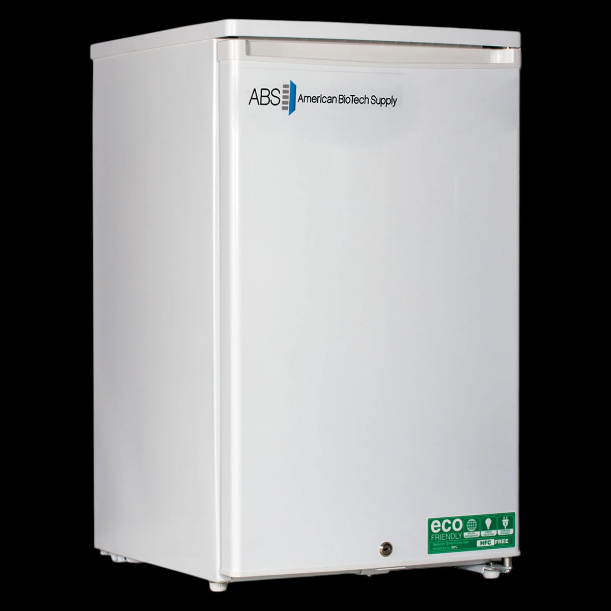 American Biotech Supply 4.6 Cu Ft Undercounter Laboratory Refrigerator, Solid Door, Right Hinge, 0 to 10C, Cycle Defrost