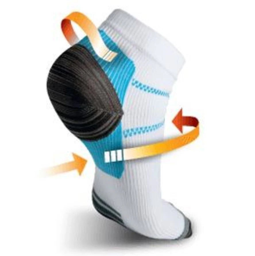 Thermoskin Plantar FXT Compression Socks for Plantar Fasciitis, Small (Men's 6-7.5 / Women's 7-8.5)