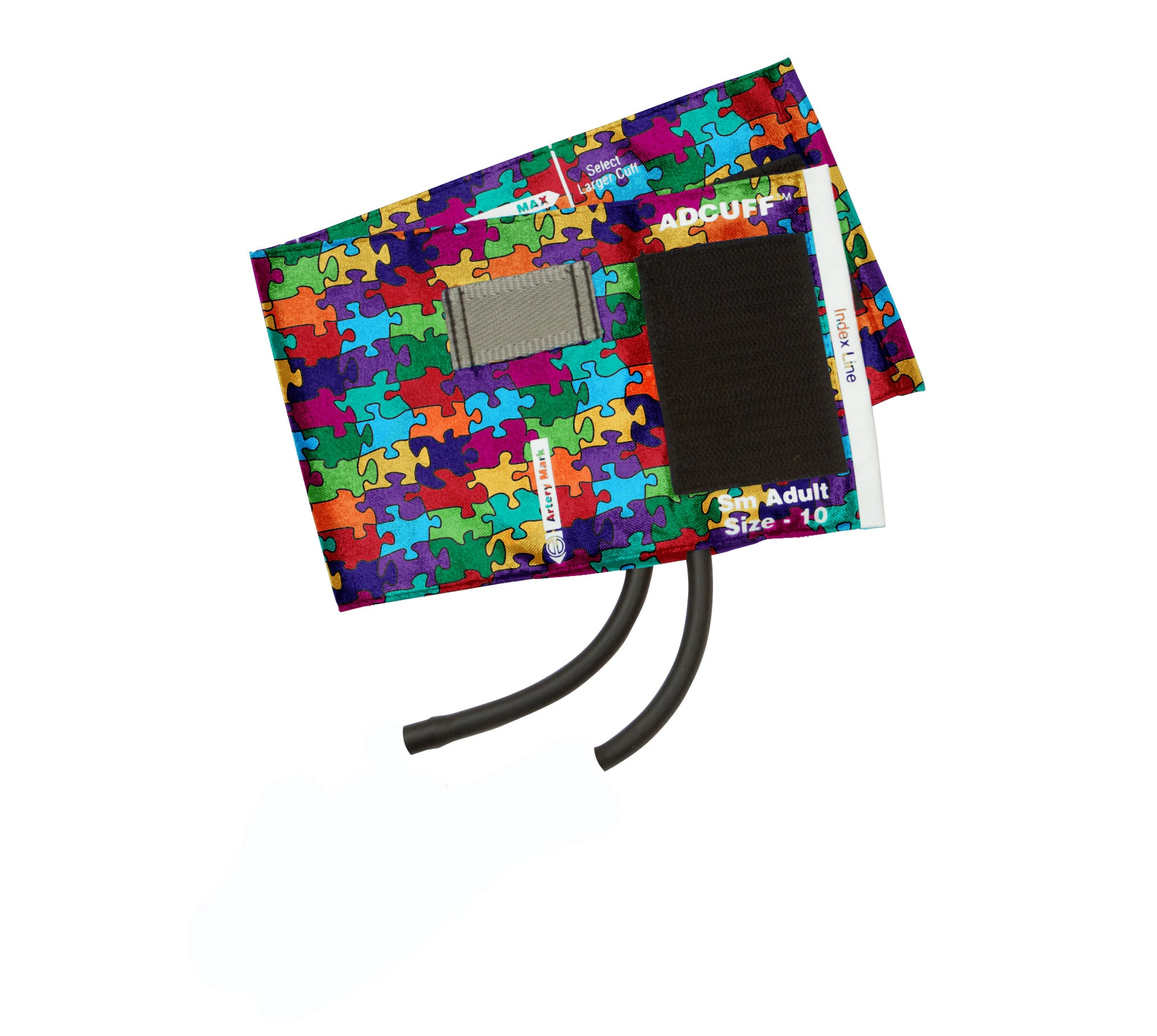 ADC Adcuff Blood Pressure Cuff & Bladder, Size 10, Latex-Free, for Palm Style Instruments, Each