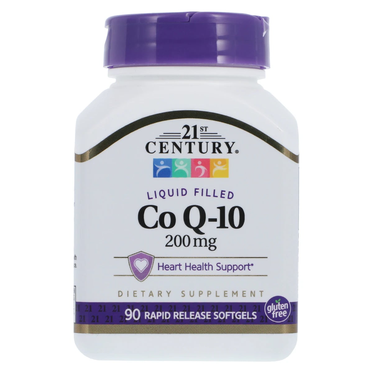 21st Century Healthcare Coenzyme Q-10 Capsules, 200mg, 90/Bottle