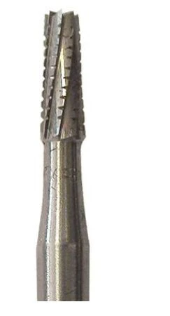 Meisinger FG #701XL Taper Fissure Crosscut Carbide Bur, Sterile, Friction Grip Extra Long/Surgical, 1.2mm Head, 25/Pk (HM33-012 SU)