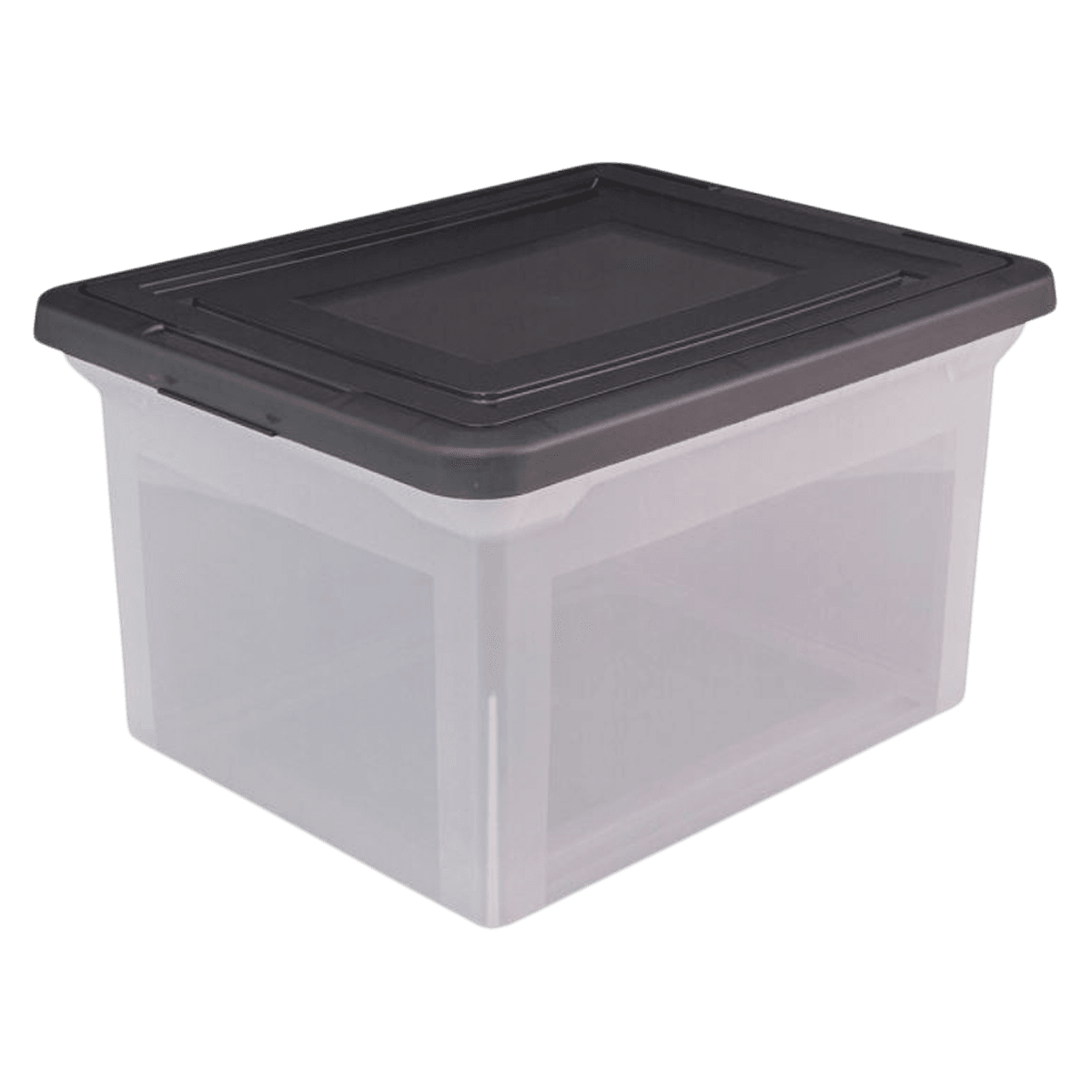 Office Depot Tote Letter & Legal, Clear/Gray, Each