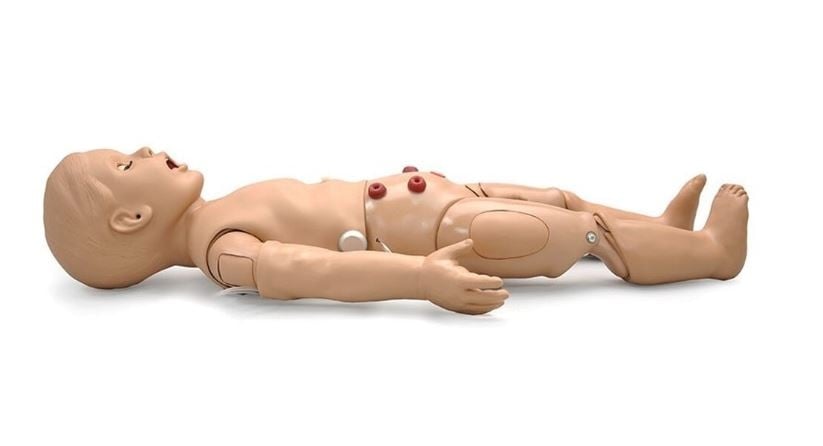 Nasco Healthcare Multipurpose Pediatric/1 Year Old Child CPR & Patient Care Manikin