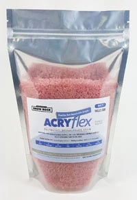 AcryFlex Semi-Flexible Denture Resin, #7 Live Pink, 2.2 lb (1 kg) Bag