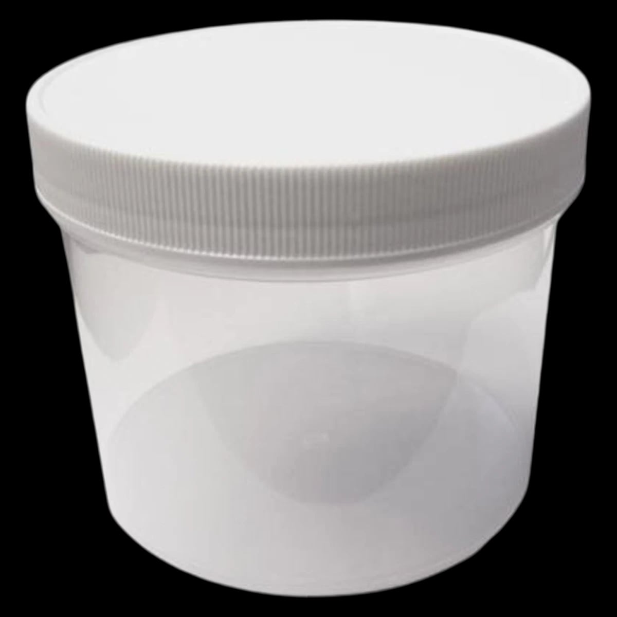Azer Scientific Pathology Specimen Container, 8 oz, Polypropylene, Non-Sterile, Screw Cap, Translucent, 24/Case