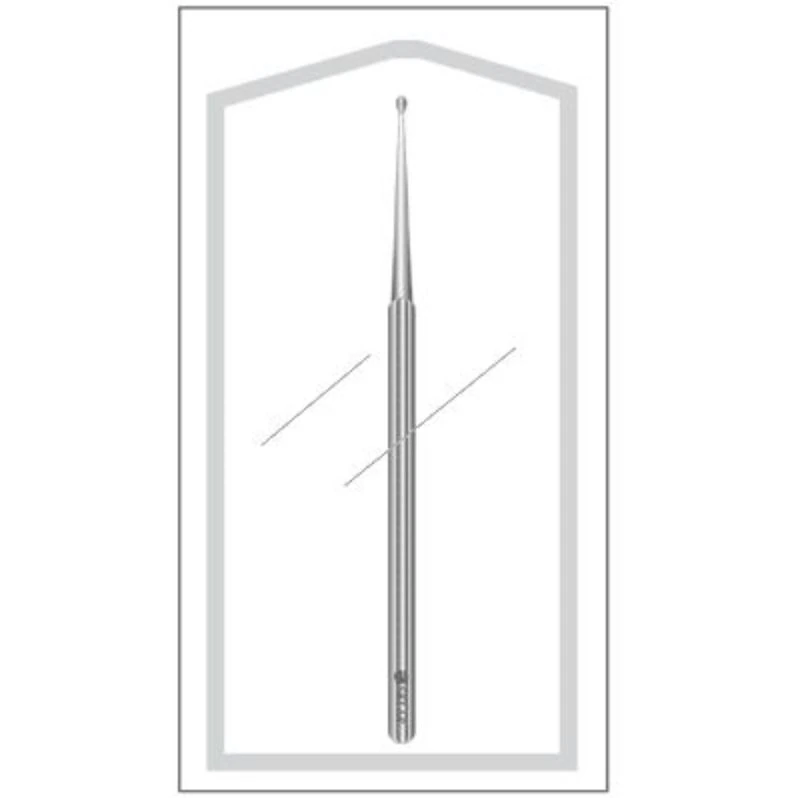 Sklar Instruments Ear Curette, Cup Tip, 3mm, 5-3/4", Sterile, Disposable, 50/Case