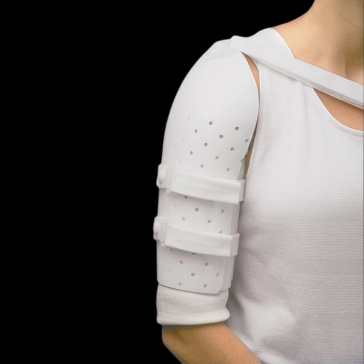 Alimed Miami Neutral Humeral Fracture Brace, Over-The-Shoulder, Adult Large 12-15"
