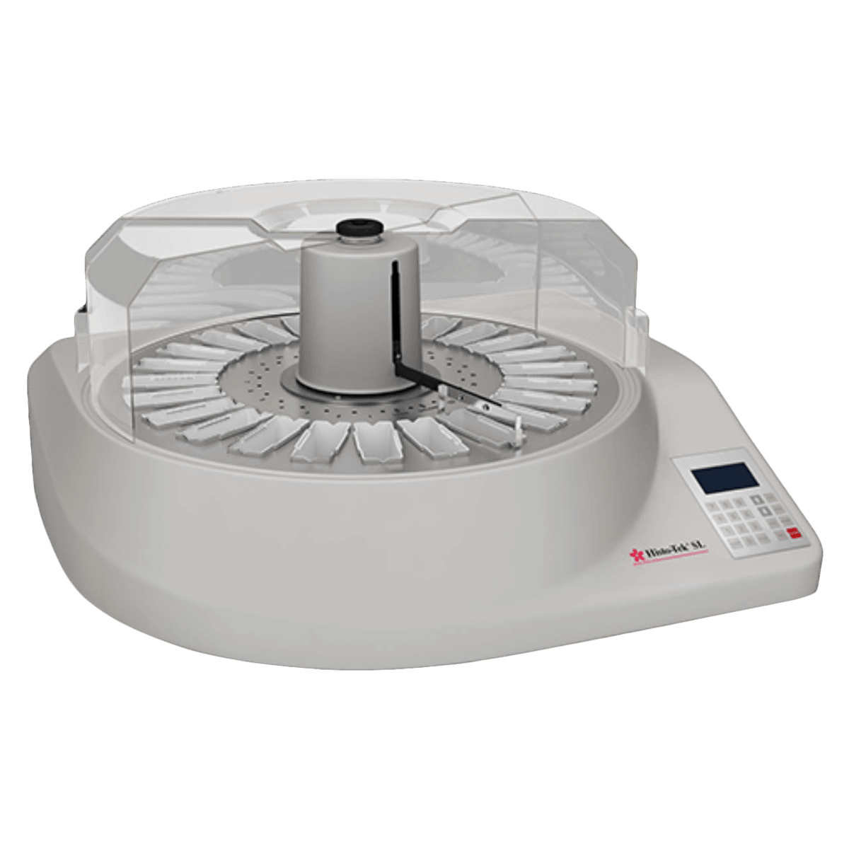 Sakura Histo-Tek SL Automated Slide Stainer, 30-Place, 22 Reagent Reservoirs/2 Wash Stations