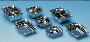 Tissue-Tek Stainless Steel Base Mold for Embedding Rings, 32x25x6mm, 12/Case