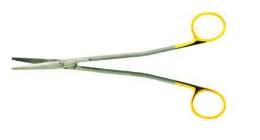 Gorney-Freeman Scissors, Strong Curved 8", Tungsten Carbide, Non-Sterile, Reusable, Each