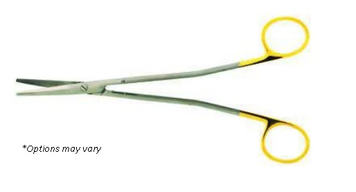 Gorney-Freeman Scissors, Curved, 8" Stainless Steel, Non-Sterile, Reusable, Each