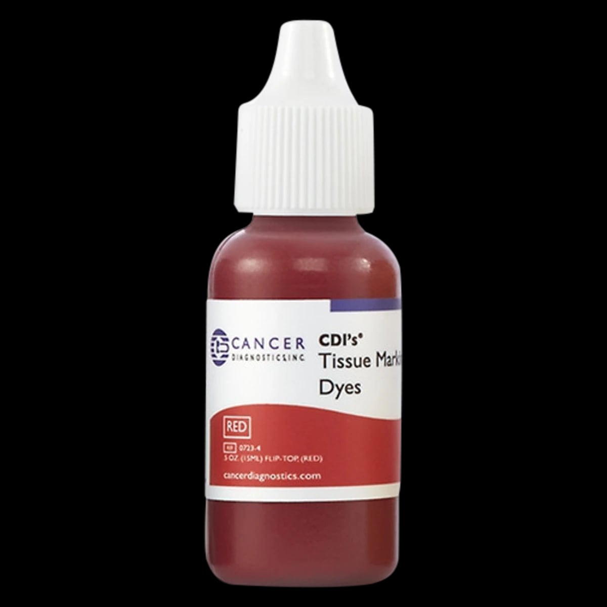 Cancer Diagnostics Tissue Marking Dye, Red, 0.5 oz Bottle