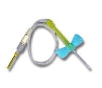 BD Vacutainer Safety-Lok Blood Collection Set, 23G x 3/4" Winged, 7" Tubing with Luer Adapter, 50/Box