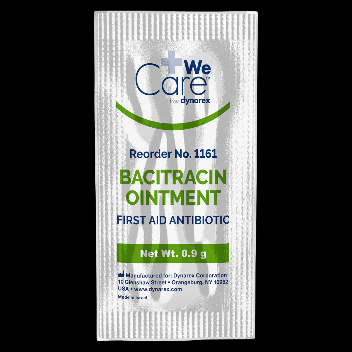 Dynarex Bacitracin Ointment, 0.9g, 144/Box