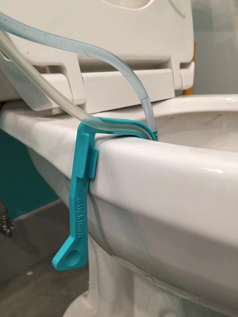 Drain-Away Toilet Clip for Redsense Alarm, Non-Sterile, Plastic, Each