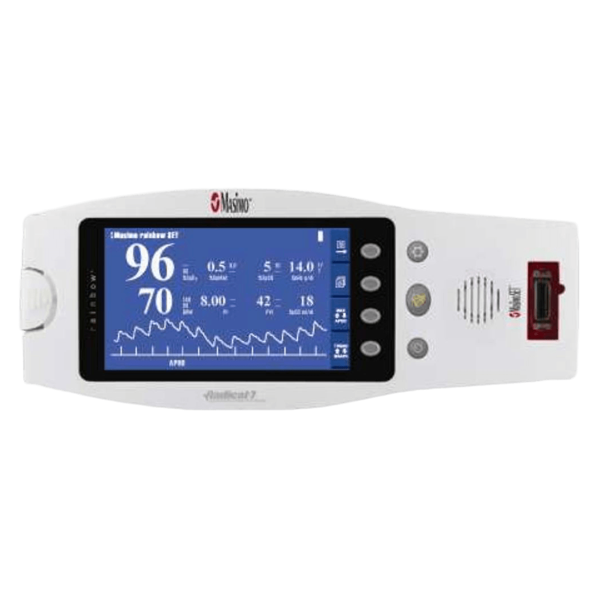 Masimo Pulse Oximeter, Blue Screen