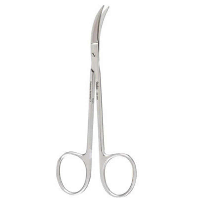 Sklar Iris Scissors, Curved, 4" Stainless Steel, Non-Sterile, Reusable, Each
