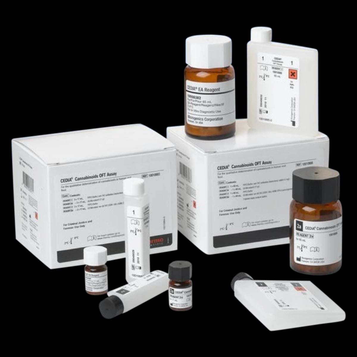 Assay THC OFT Cedia Positive/Negative Control, Each