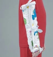 DeRoyal Immobilizer Elbow Pediatric, Child Foam, Size Small, 11.5" x 7"
