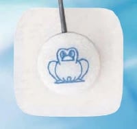 Conmed Neotrode RTL ECG Electrode, Pediatric/Neonatal, 1x1 inch, Tape/Repositionable Gel, 300/Case