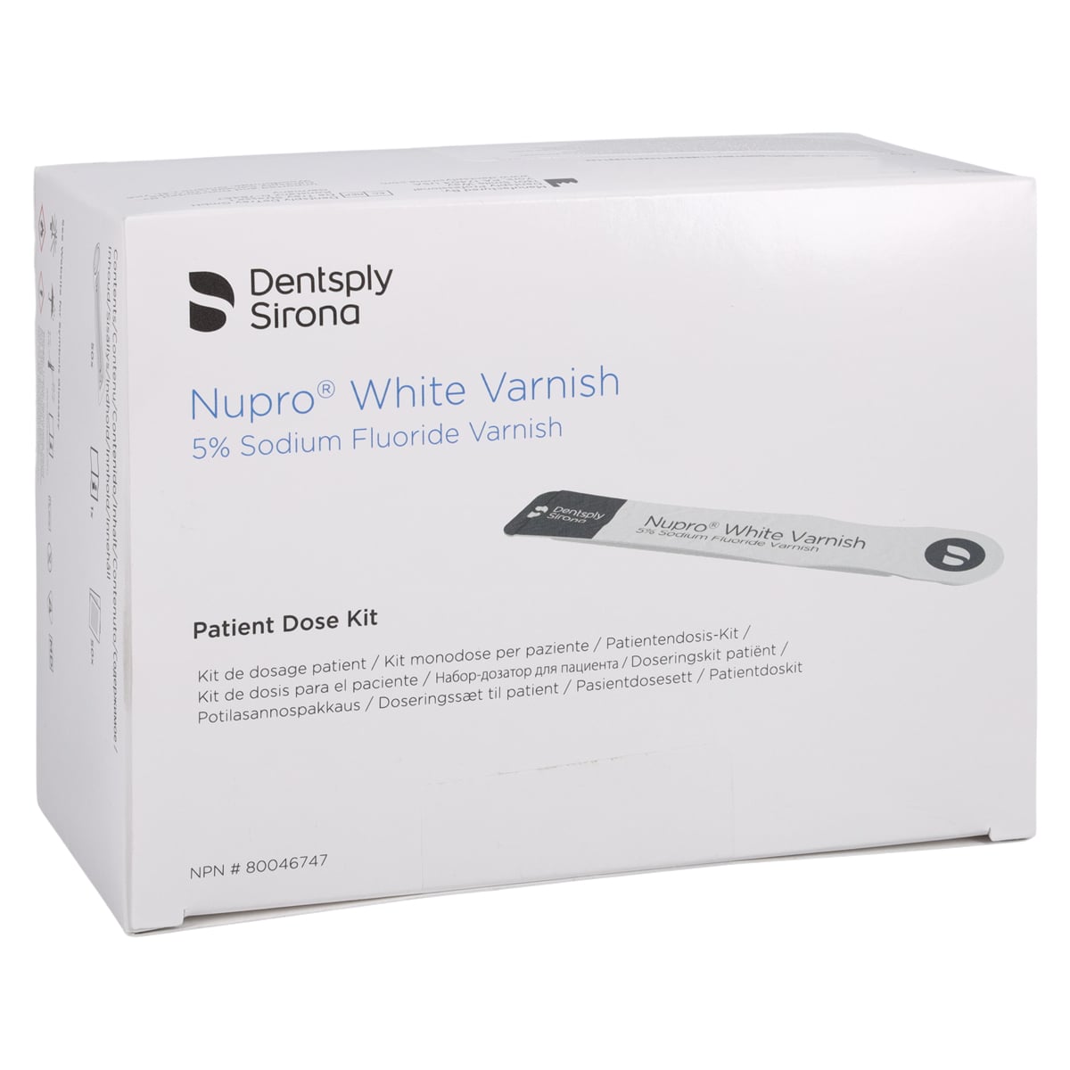 NUPRO® White Varnish Easy Application Package, 5% Sodium Fluoride, Grape, 0.4 g, 50/Pkg, 130311