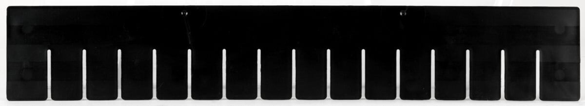 Akro-Mils Akro-Grid Long Divider, Black, 6/Package