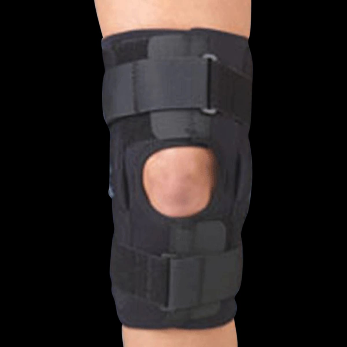 Medical Specialties Gripper Wraparound Knee Brace, Neoprene, Adult Medium, 12"