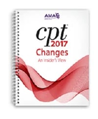 CPT Changes 2017: An Insider's View (AMA Instructional Codebook)