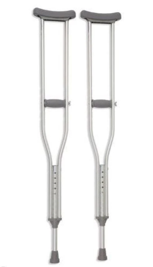 Nova Plus Axillary Crutches, Adult, Tall, 300 lb Capacity, 70-78"