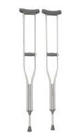 Nova Plus Axillary Crutches, Youth, 300 lb Capacity, 52-62"
