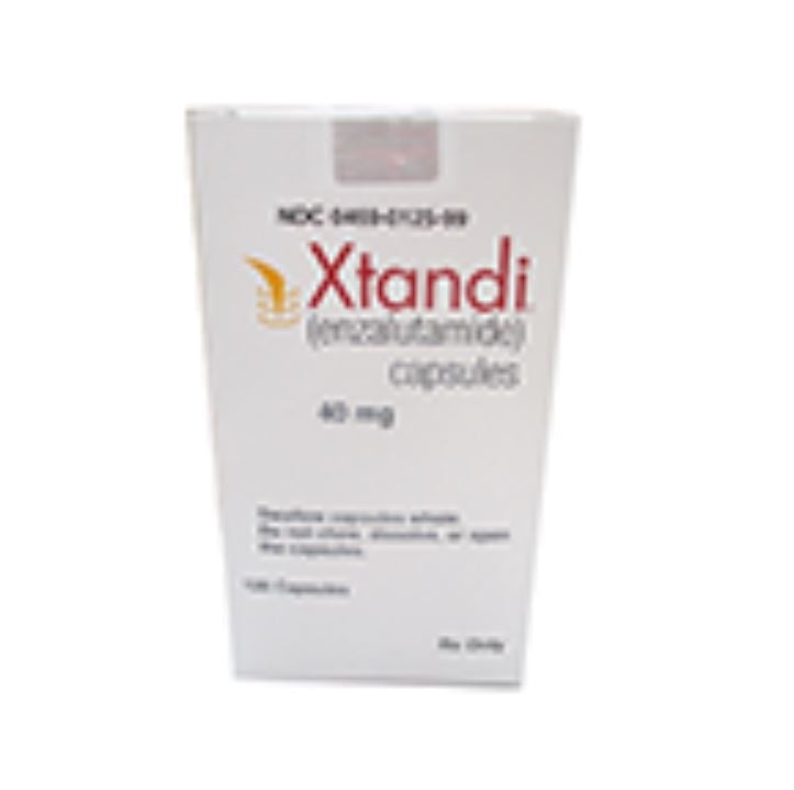 Xtandi 40mg Gel Capsules, 120/Bottle