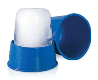 CryoCup Ice Massage Tool, Blue, 5" x 4.5" x 4.5"