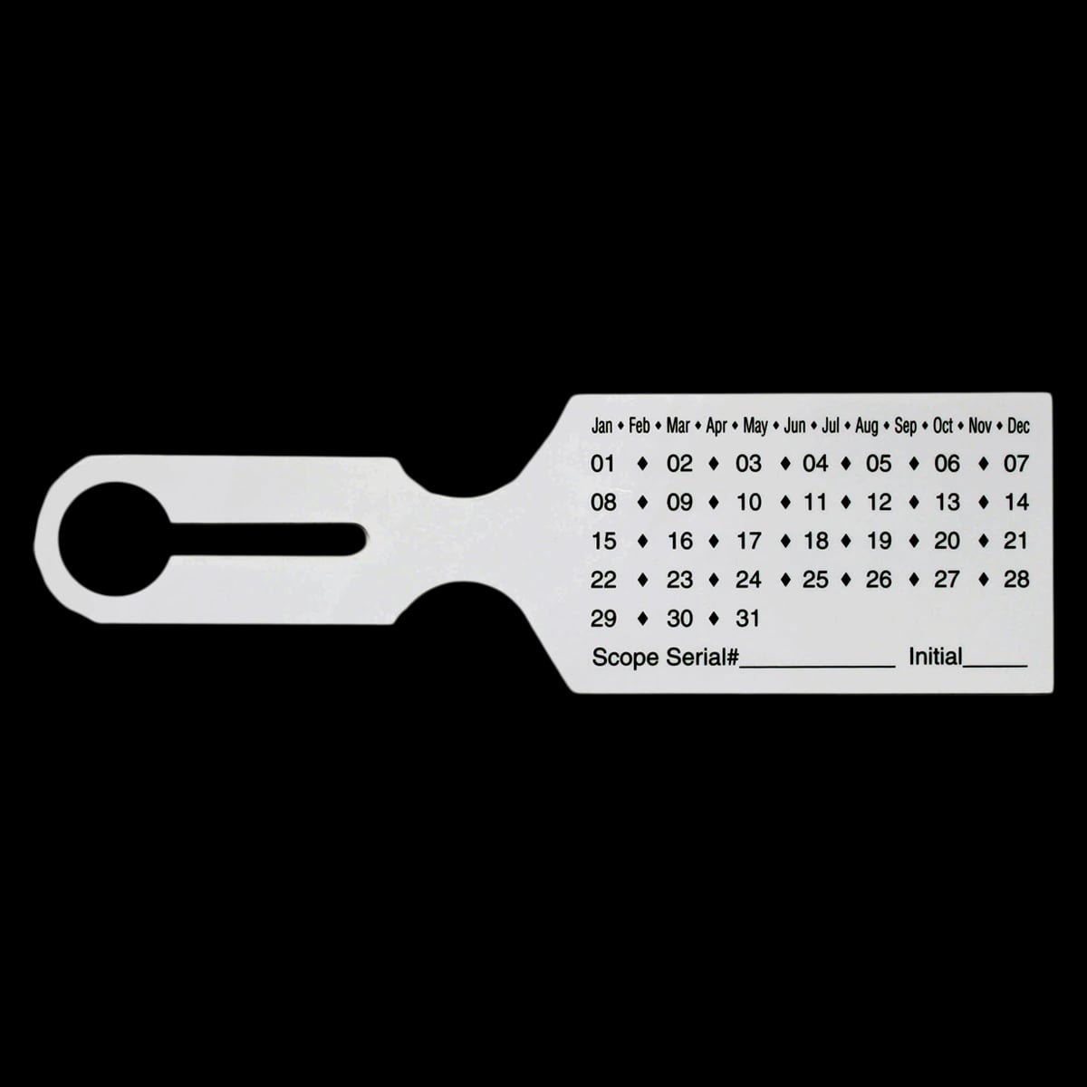 Healthmark Hang Time Sterilization ID Label, Day & Month, 500/Box