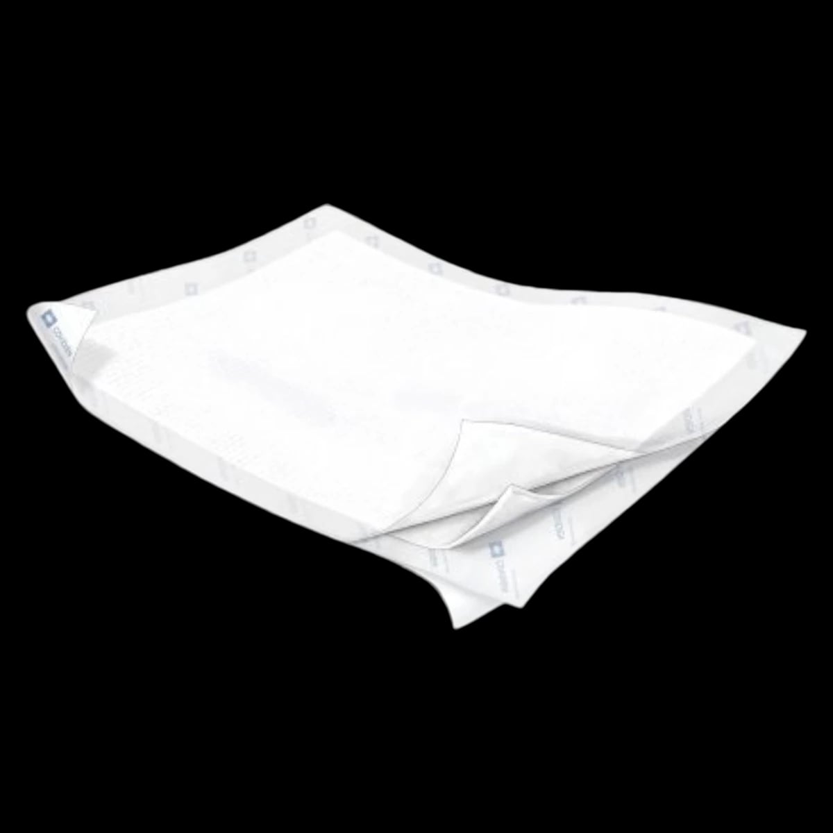 Cardinal Health Wings Premium Incontinence Underpad, Unisex, 23" x 36", Maximum Absorbency, White, 72/Case