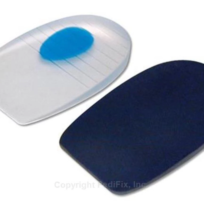 Pedifix GelStep Heel Pad with Soft Spur, Silicone, Large (Men 9-11.5 / Women 10.5-12)