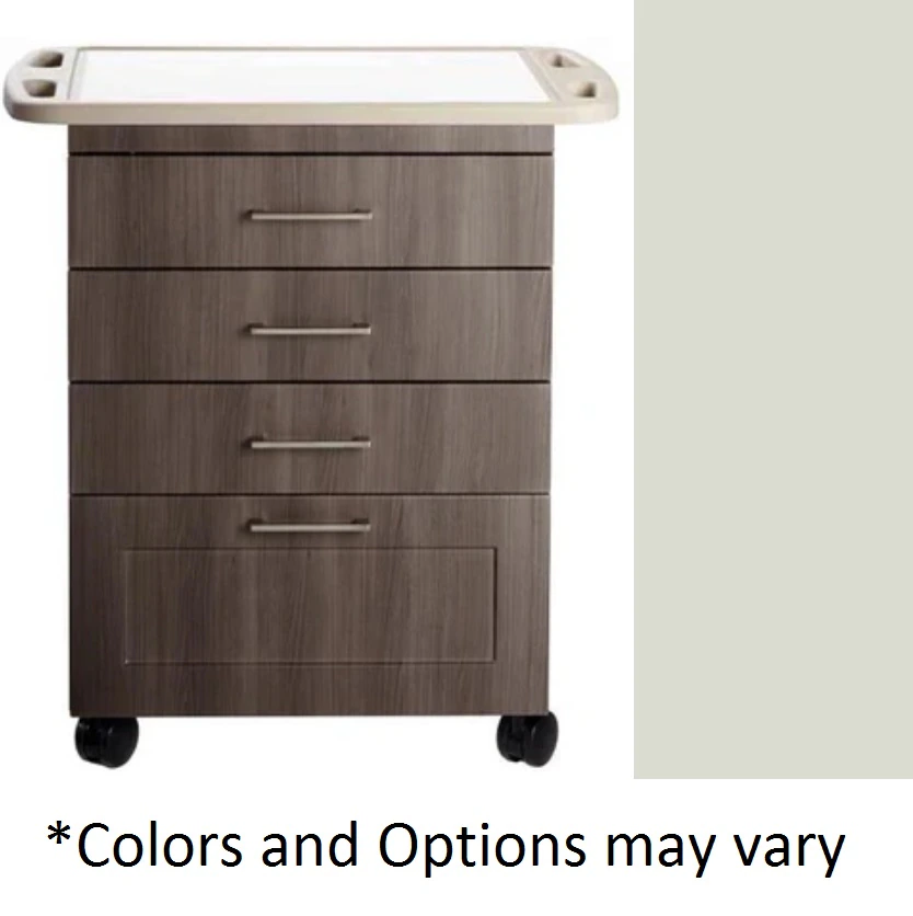 Midmark Treatment Cabinet, 4-Drawer, Synthetic (Each)