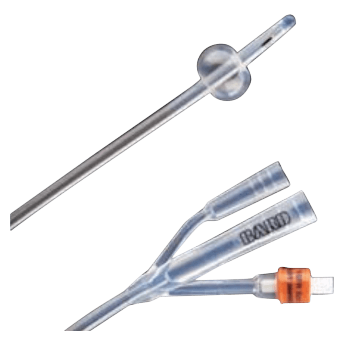 Bard Lubri-Sil 2-Way Foley Catheter, Silicone, 20 Fr