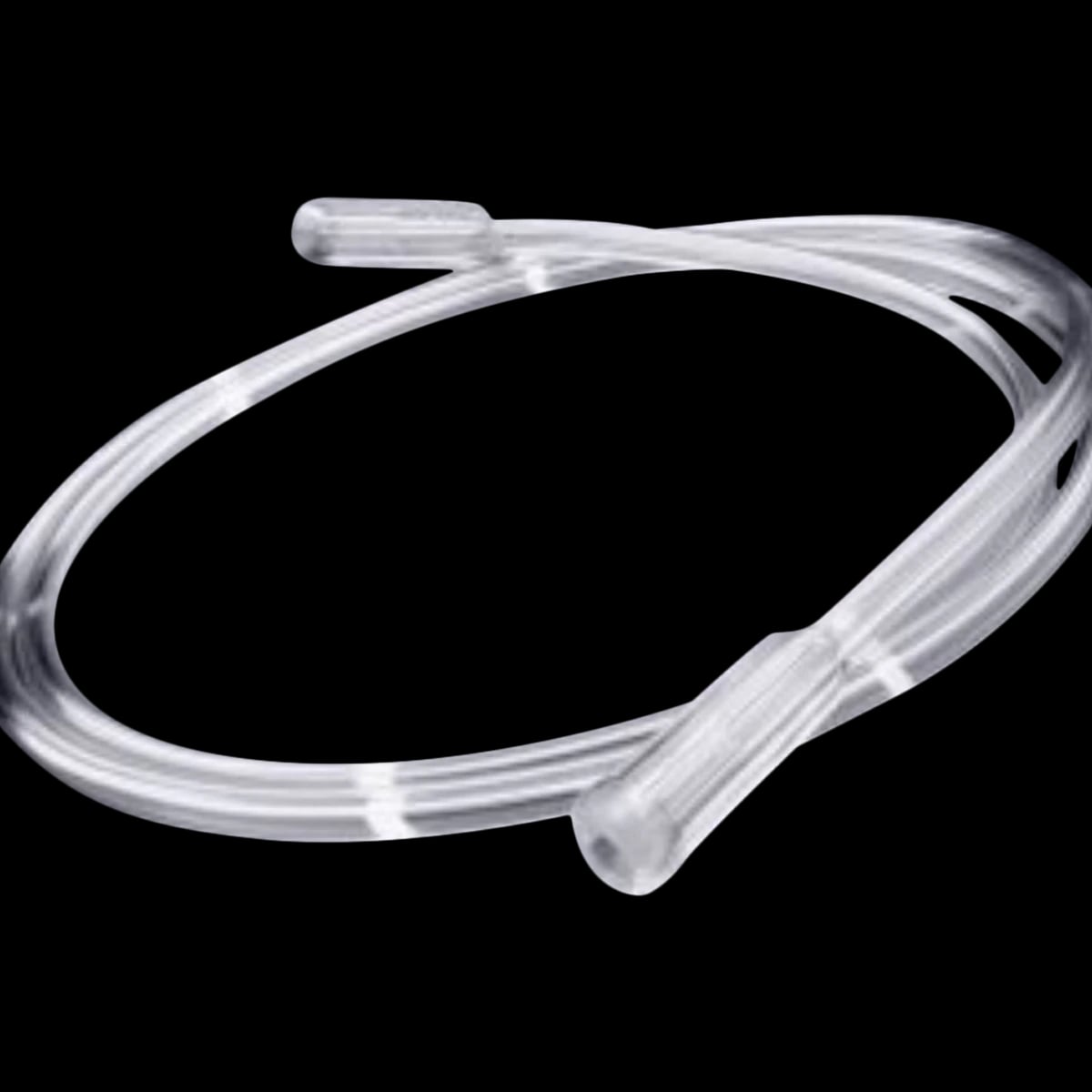 SunMed Oxygen Tubing, Humidifier Adapter, Smooth, 15 inches, 50/Case
