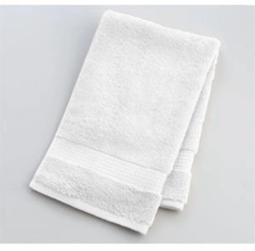 Calderon Textiles Disposable Hand Towel, Cotton/Polyester, 16 in x 27 in, White, 12/Package
