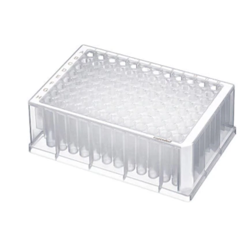 Eppendorf OptiTrack Deepwell Plate, 96-Well, 1000 µL Capacity, Clear, Sterile, 80/Pk