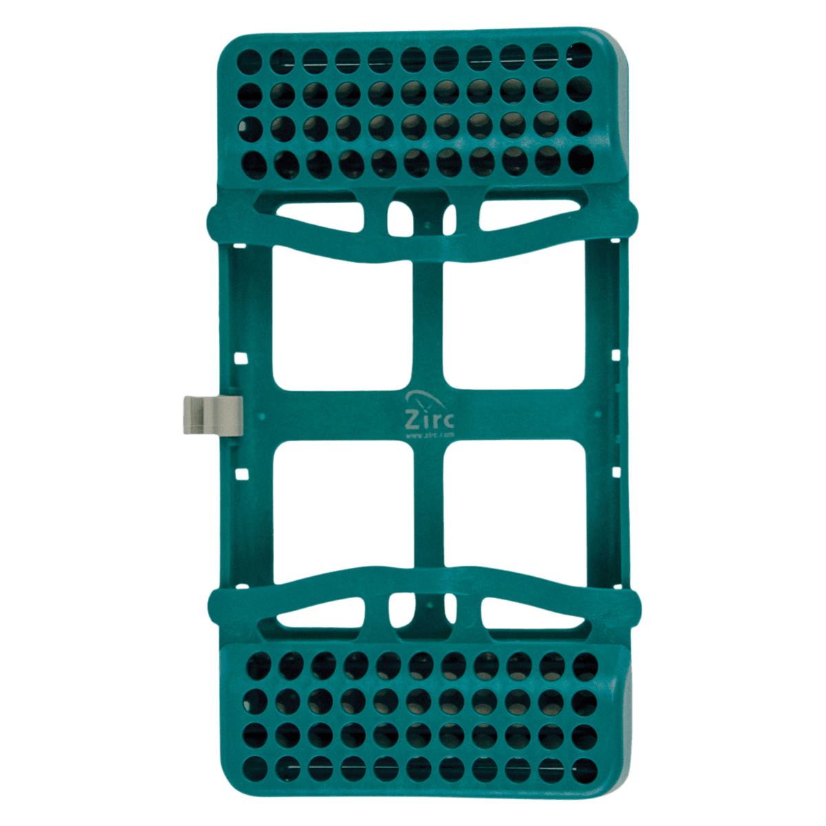 Zirc E-Z Jett Cassette Slim 8-Place Instrument Holder, Teal, 50Z911J