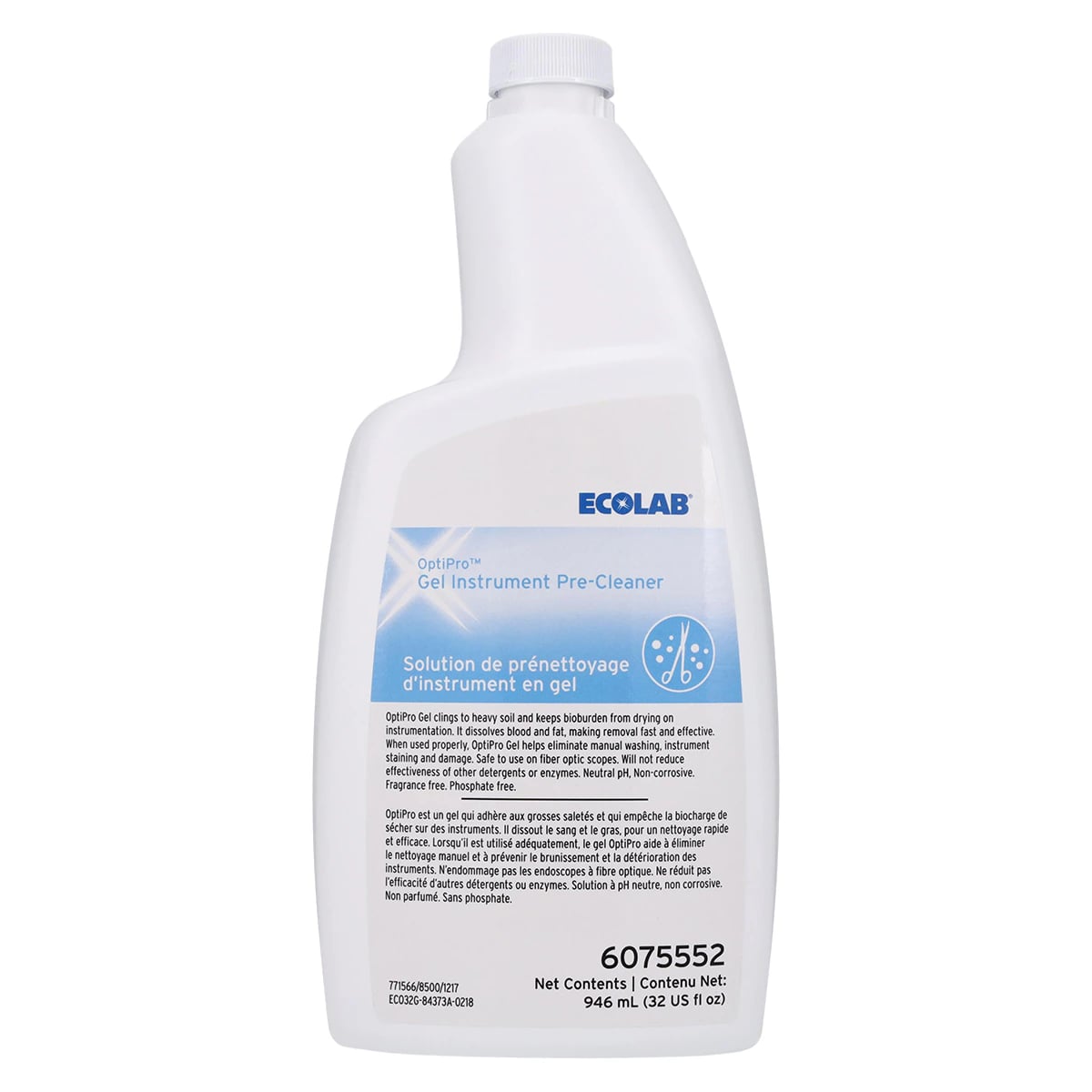 OptiPro RTU Instrument Gel Precleaner, 32 oz Bottle