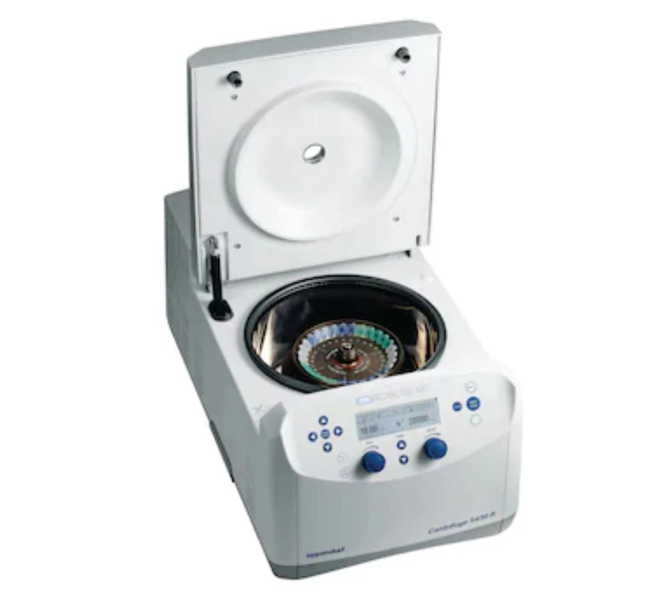 Eppendorf 5430R Refrigerated Microcentrifuge, 48 x 1.5/2 mL Rotor, 120V 60Hz, 30,130 x g, LCD