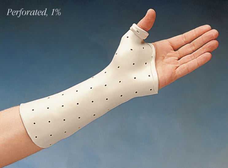 North Coast Medical Preferred Splinting Material, Vanilla Perforated, 18" x 24" Sheet
