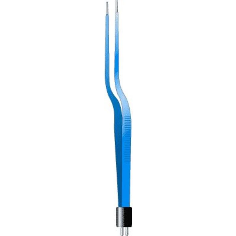 Sklar Malis Bipolar Forceps, 1mm Tip, Stainless Steel, Non-Sterile, Each