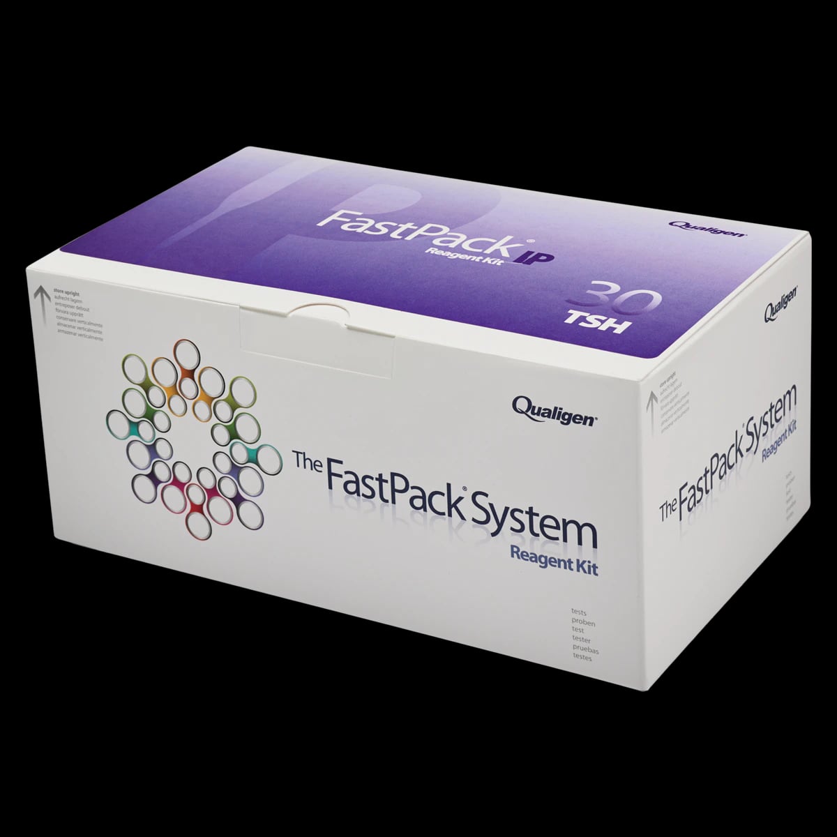 Qualigen FastPack IP TSH Thyroid Stimulating Hormone Verification Kit, 3 x 1 mL, 1 Kit