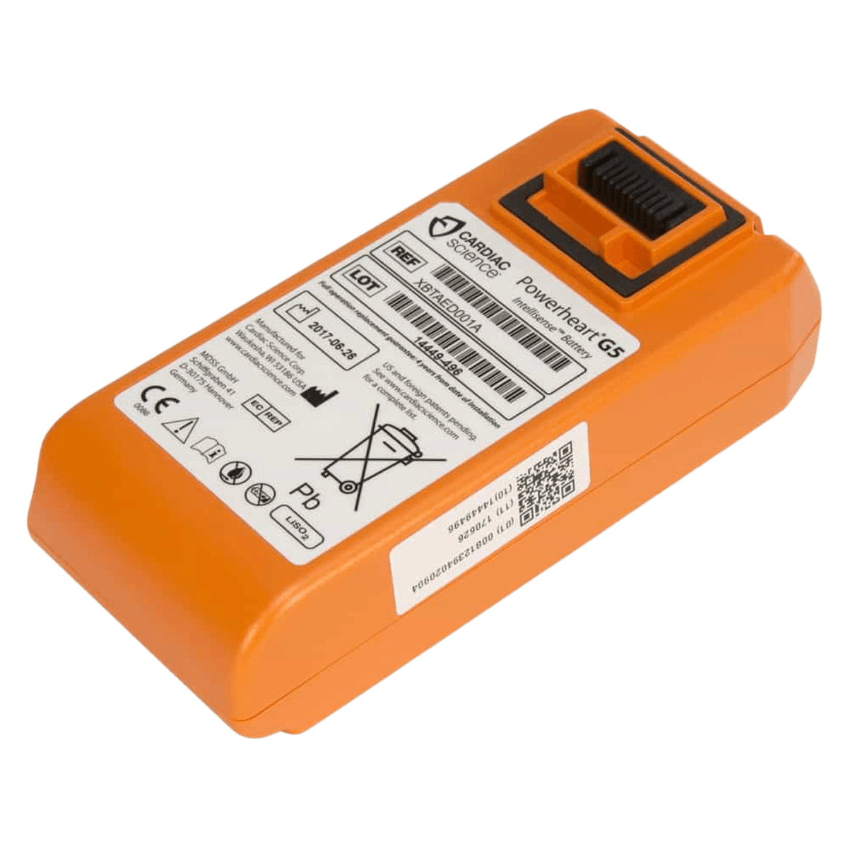 Powerheart G5 AED Battery, Zoll Medical