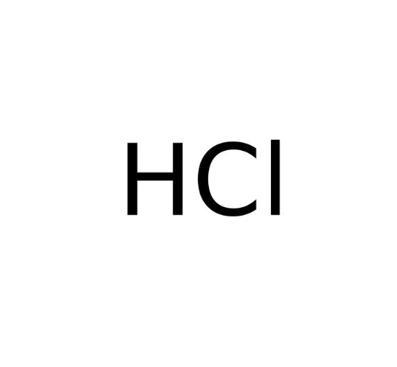 Fisher Chemical Hydrochloric Acid Concentrate, Certified ACS, 100mL Glass Bottle, 6/Case