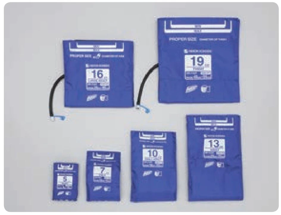 Nihon Kohden iNIBP Blood Pressure Cuff, Large, Blue, Latex-Free